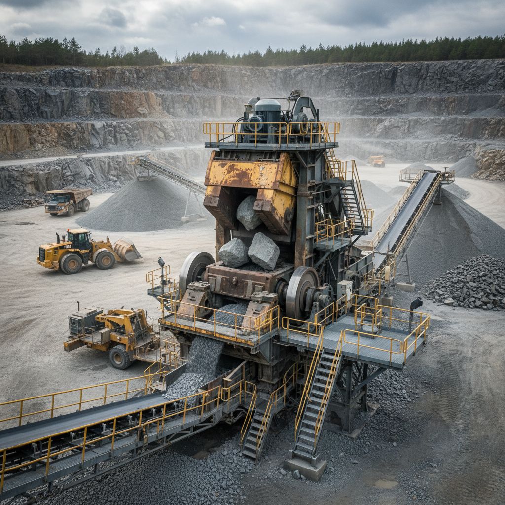 A Guide To Quarry Crushers 2 Huge Quarry Crusher